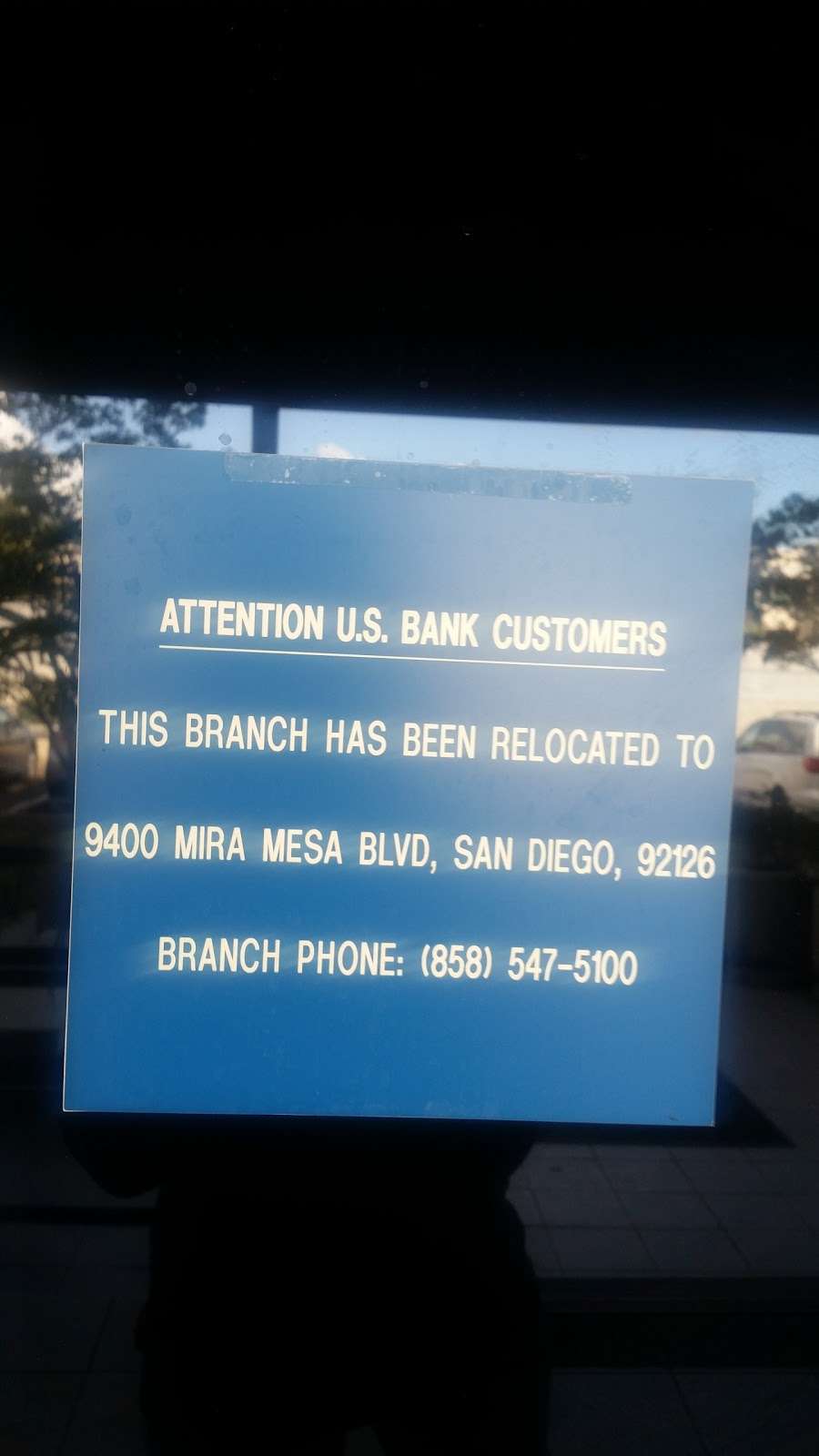 U.S. Bank ATM - Mira Mesa | 9400 Mira Mesa Blvd, San Diego, CA 92126, USA | Phone: (800) 872-2657