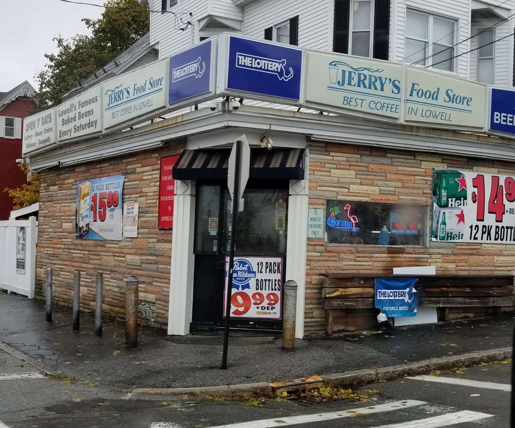 Jerrys Food Store in 207 University Ave, Lowell, MA 01854, USA