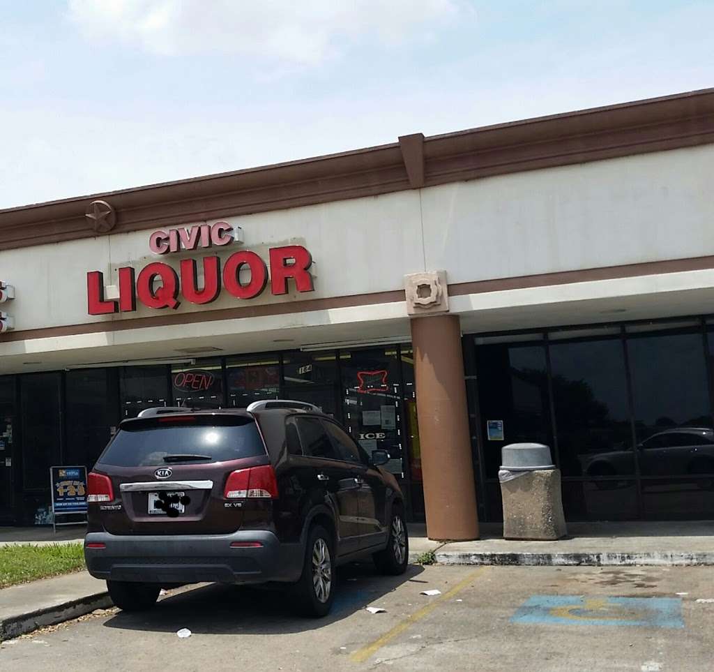 Civic Liquor | 2184 Texas Pkwy, Missouri City, TX 77459, USA | Phone: (281) 499-0671