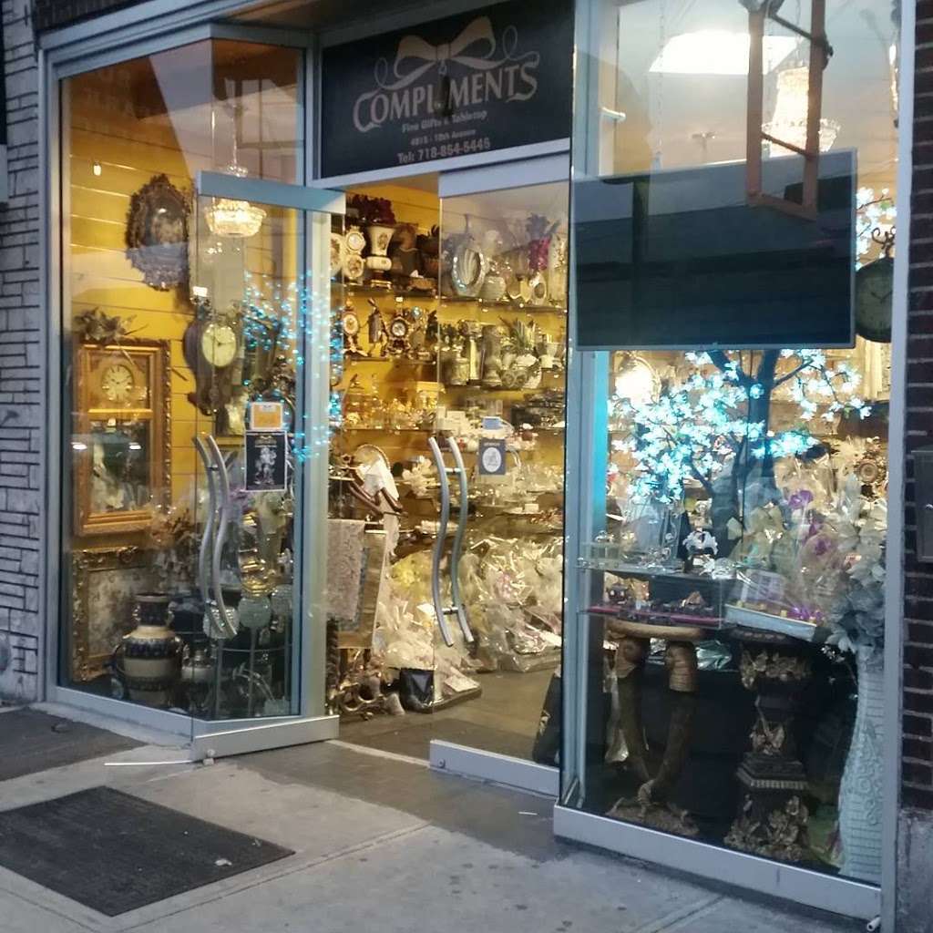 Compliments Gift Store | 4915 18th Ave, Brooklyn, NY 11204, USA | Phone: (718) 854-5445