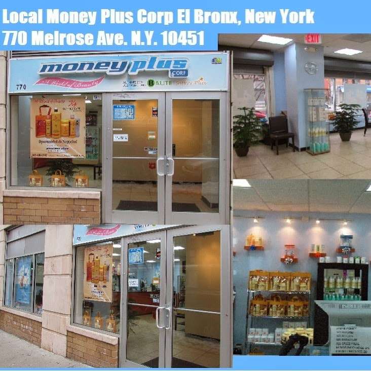 Money Plus Corp | 770 Melrose Ave, The Bronx, NY 10451, USA | Phone: (347) 425-8747