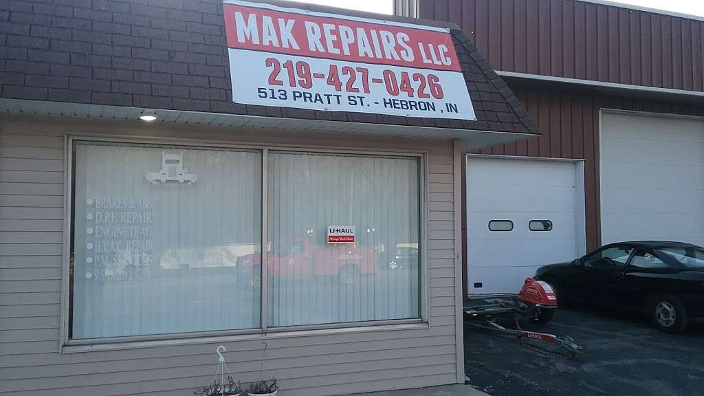 MAK Repairs, LLC | 513 Pratt St, Hebron, IN 46341, USA | Phone: (219) 427-0426