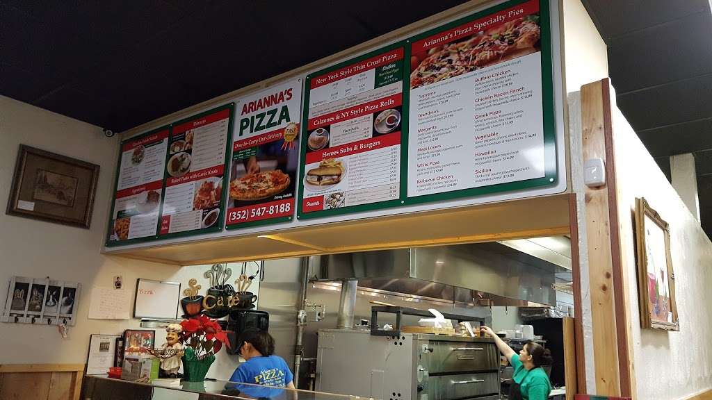 Ariannas Pizza | 2496 SE 58th Ave, Ocala, FL 34480, USA | Phone: (352) 547-8188