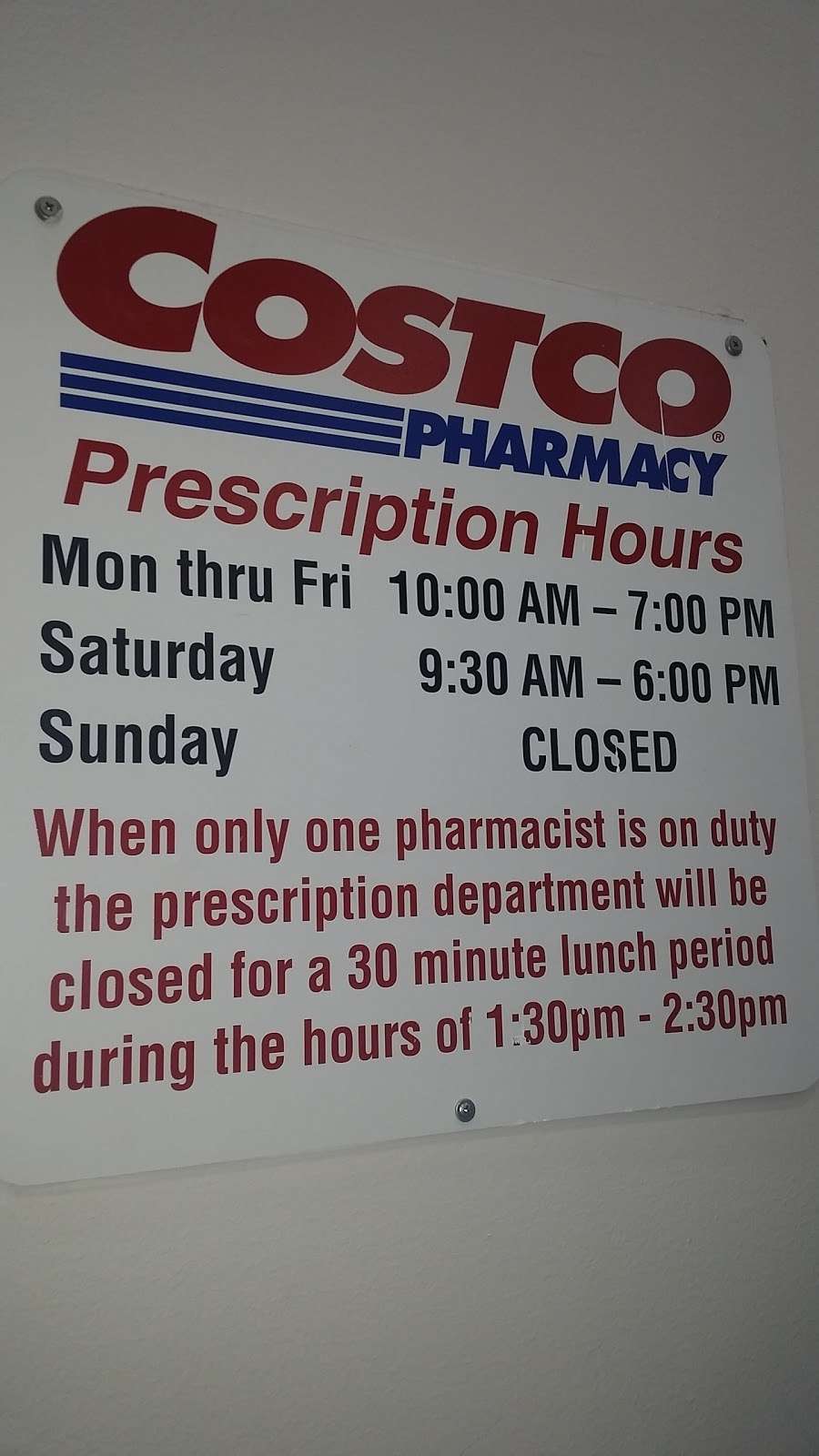 Costco Pharmacy | 1150 Bunker Hill Rd, Houston, TX 77055, USA | Phone: (713) 576-2052