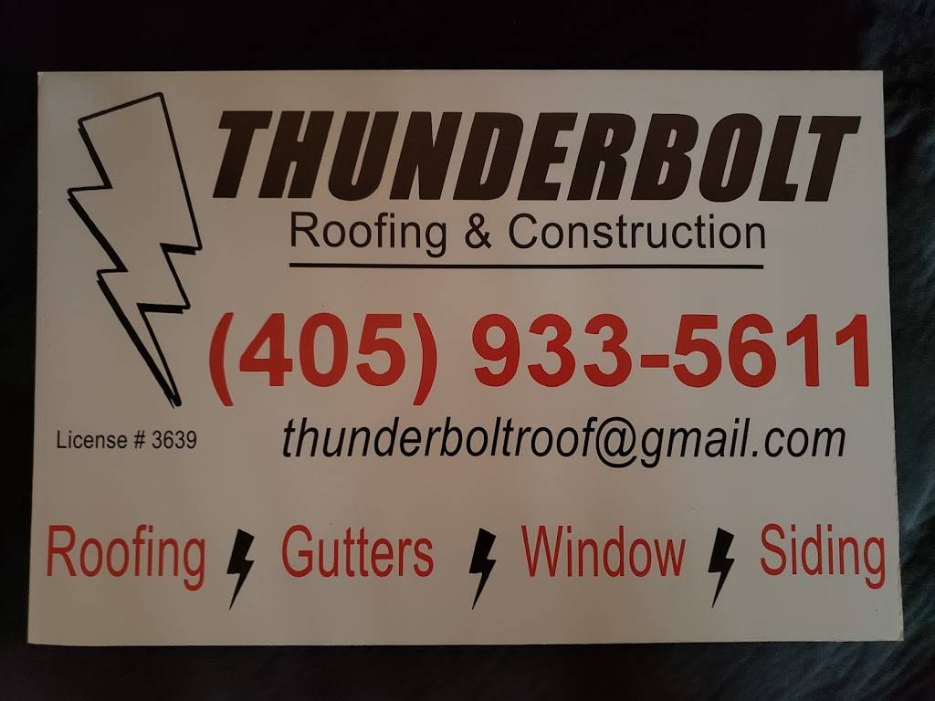 Thunderbolt Roofing and Construction | 6008 SE 85th St, Oklahoma City, OK 73135, USA | Phone: (405) 933-5611