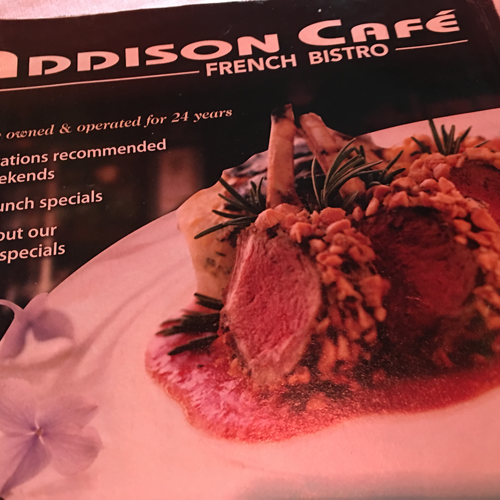 Addison Cafe-French bistro | 5290 Belt Line Rd #108, Dallas, TX 75254, USA | Phone: (972) 991-8824