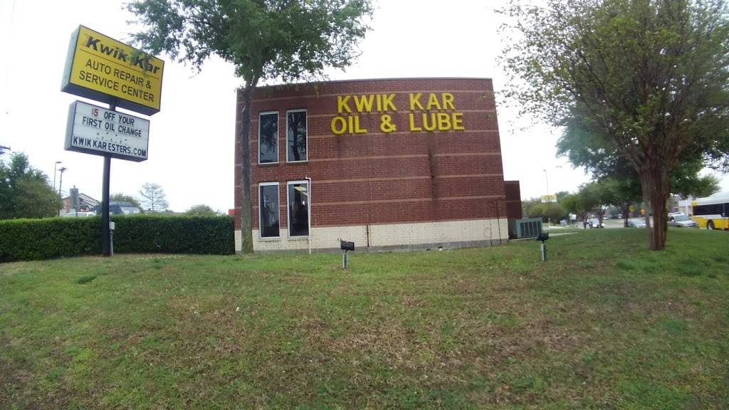 Kwik Kar Lube & Tune | 1888 Esters Rd, Irving, TX 75061, USA | Phone: (972) 514-0510