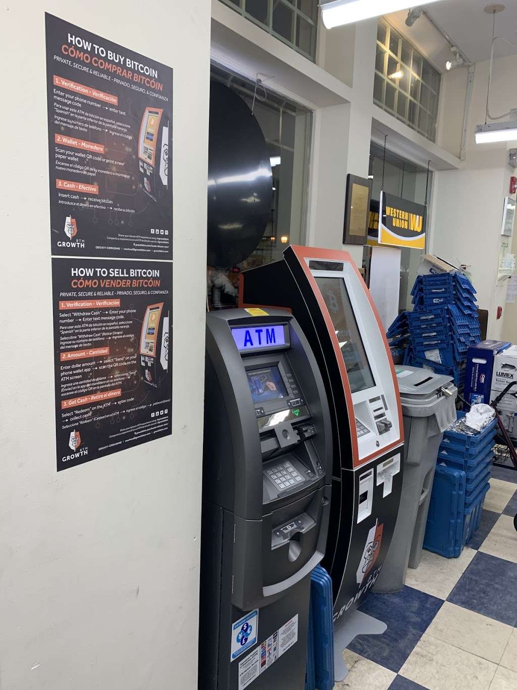 Growth BTM Bitcoin ATM (Buy & Sell) at Elmora Healthcare Pharmac | 162 Elmora Ave, Elizabeth, NJ 07202, USA | Phone: (201) 677-2646