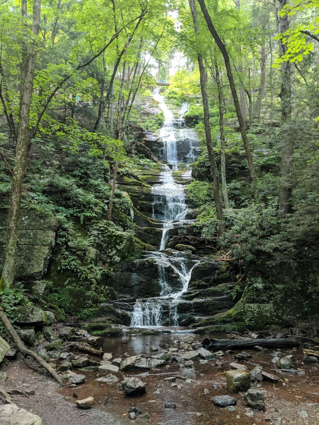 Buttermilk falls parking | Mountain Rd, Layton, NJ 07851, USA