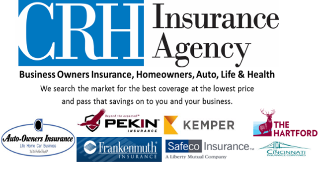CRH Insurance Agency | 1381 Wind Energy Pass, Batavia, IL 60510 | Phone: (630) 208-8496