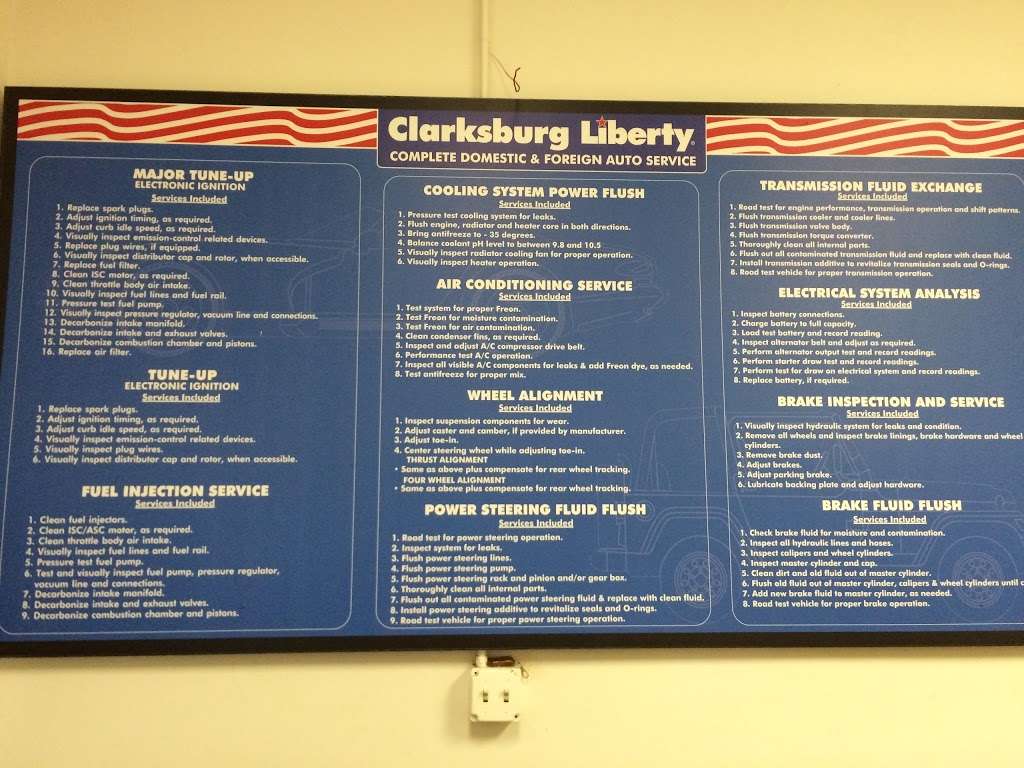 Clarksburg Liberty | 23300 Clarksburg Rd, Clarksburg, MD 20871, USA | Phone: (301) 972-3649