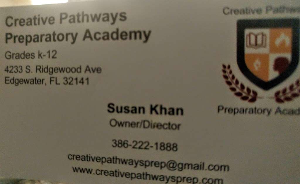 Creative Pathways Preparatory Academy | 4233 S Ridgewood Ave, Edgewater, FL 32141 | Phone: (386) 222-1888