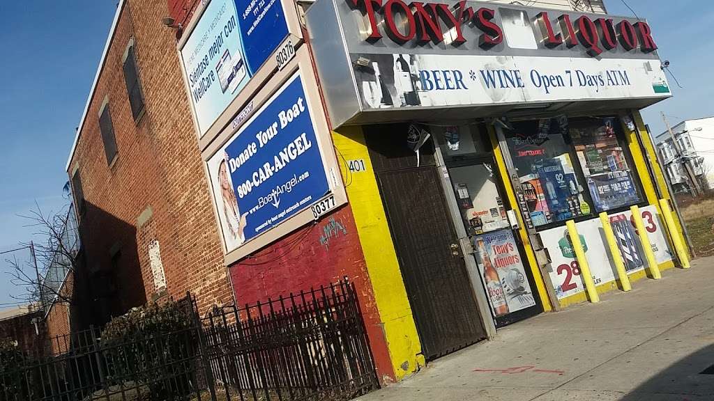 Tonys Liquor | 401 Clinton Ave, Newark, NJ 07108 | Phone: (973) 732-0807