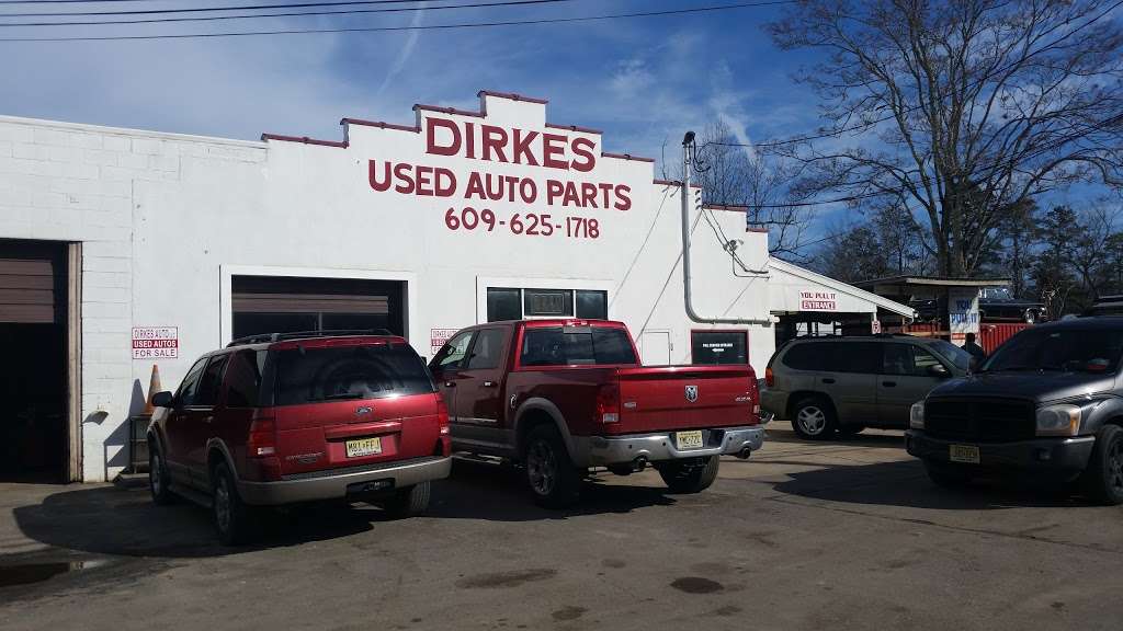 Dirkes Used Auto Parts and u-pull-it | 6935 E Black Horse Pike, Mays Landing, NJ 08330, USA | Phone: (609) 625-1718