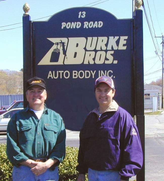 Burke Bros Auto Body Inc | 13 Pond Rd, Gloucester, MA 01930, USA | Phone: (978) 283-2300