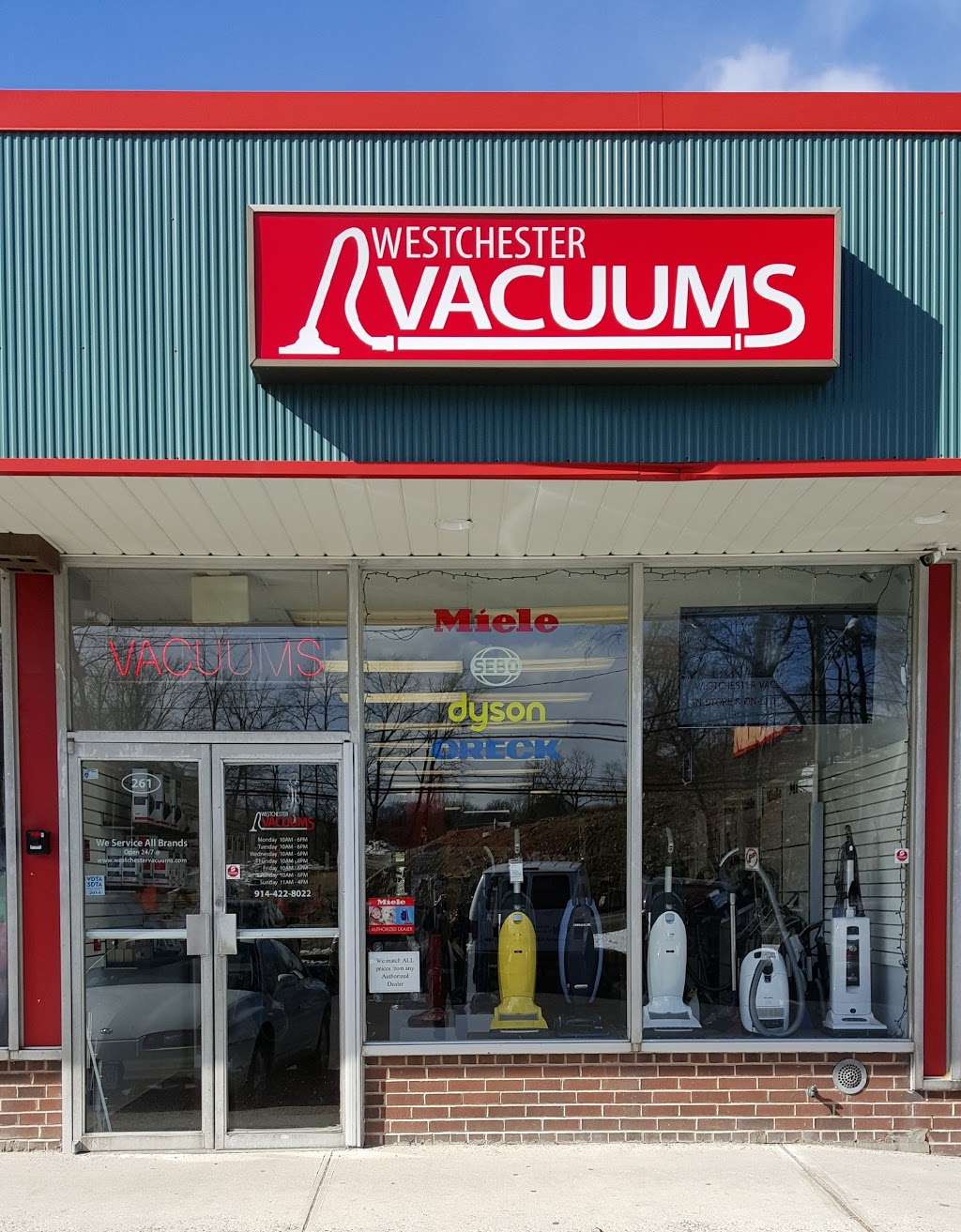 Westchester Vacuums | 261 S Central Ave, Hartsdale, NY 10530, USA | Phone: (914) 422-8022