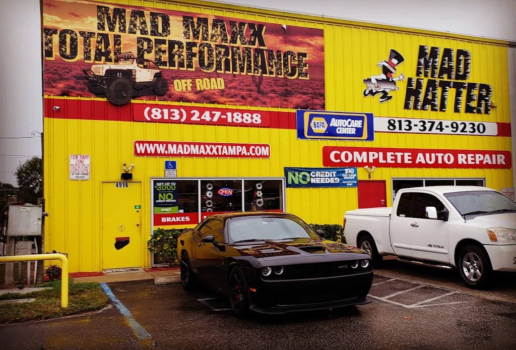 Mad Hatter Auto Repairs and Mufflers | 4916 W Linebaugh Ave STE 101, Tampa, FL 33624, USA | Phone: (813) 374-9230