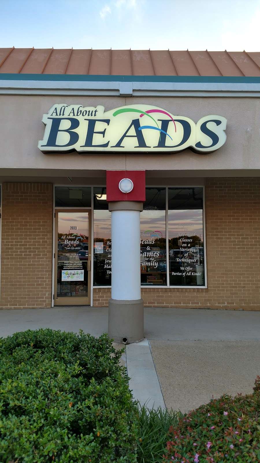 All About Beads | 23415 Three Notch Rd, California, MD 20619, USA | Phone: (240) 725-0035