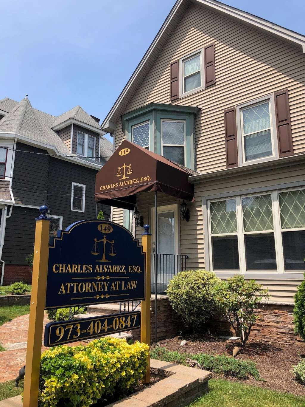 The Law Office of Charles Alvarez, Esq. | 149 Washington St, Bloomfield, NJ 07003, USA | Phone: (973) 404-0847