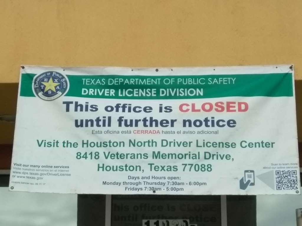 Texas Department of Public Safety | 11039 East Fwy #B, Houston, TX 77029, USA | Phone: (713) 633-9872