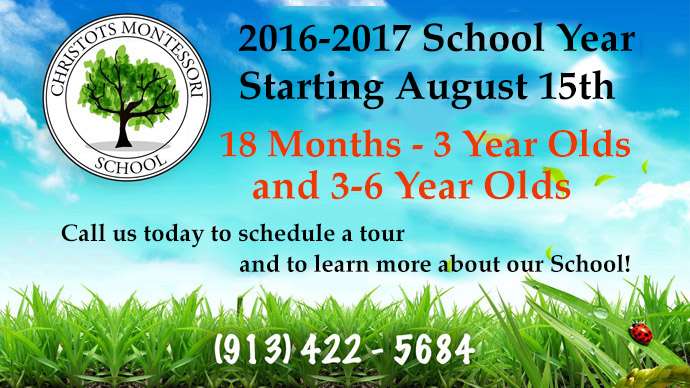 Christots Montessori Day School | 21403 Midland Dr, Shawnee, KS 66218, USA | Phone: (913) 422-5684