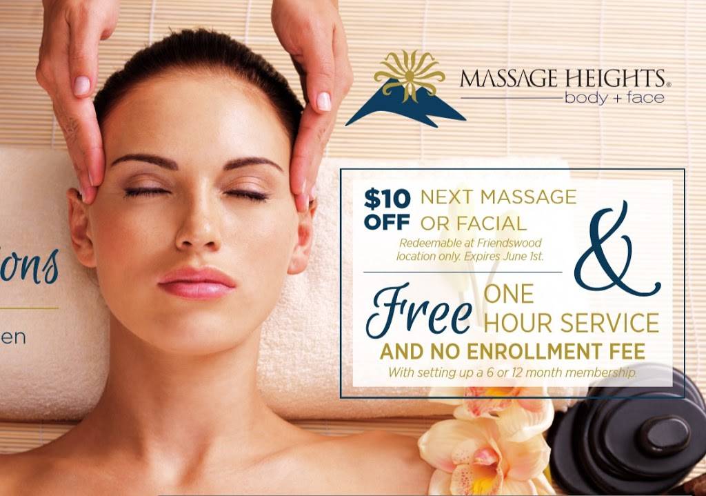 Massage Heights | 303 W Parkwood Ave, Friendswood, TX 77546, USA | Phone: (281) 595-8410