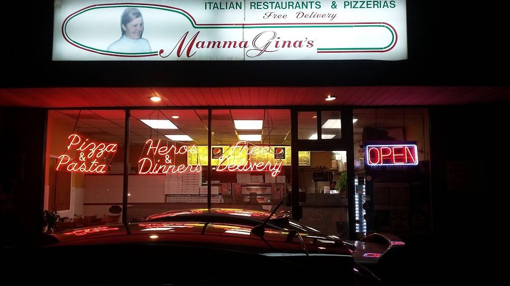Mamma Ginas Pizzeria of Valley Stream | 104 E Merrick Rd, Valley Stream, NY 11580, USA | Phone: (516) 568-1333