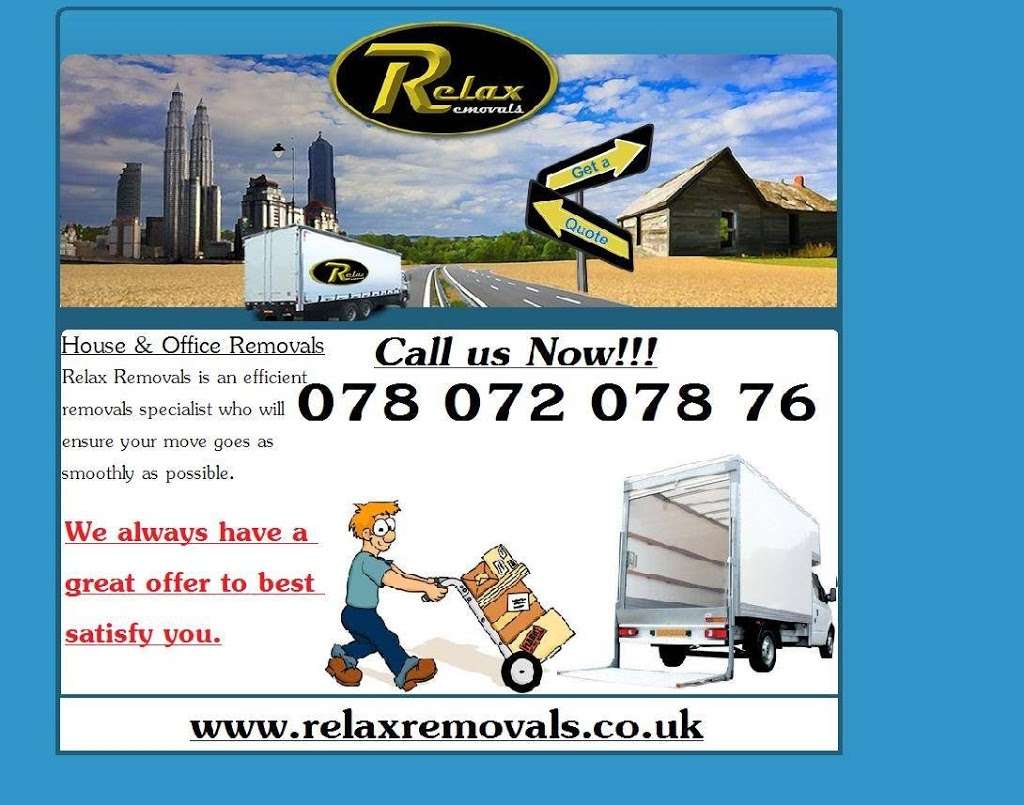 Relax Removals | Bromley Common, Bromley BR2 9LP, UK | Phone: 07807 207876