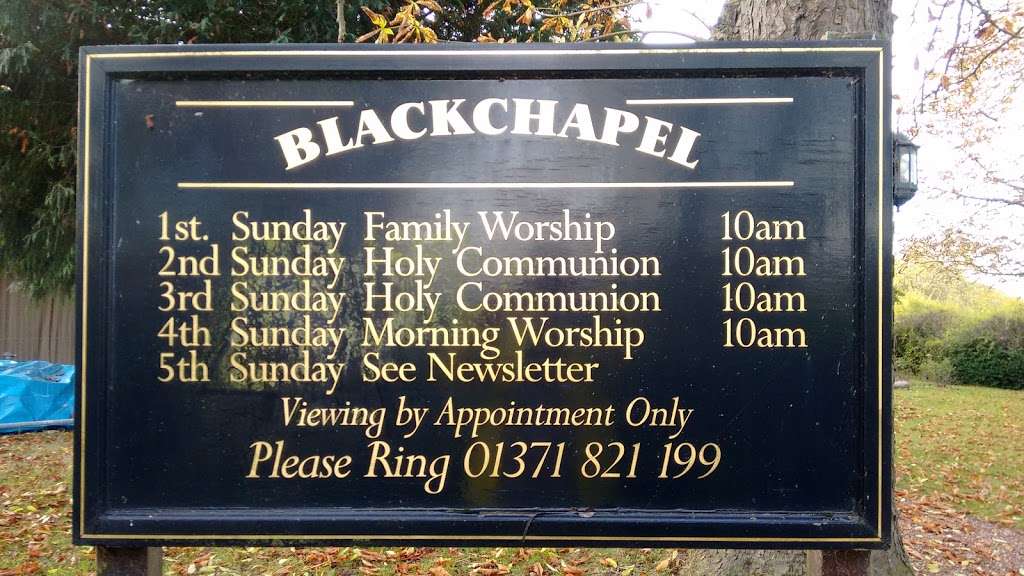 Black Chapel | Black Chapel, Black Chapel Ln, North End, Dunmow CM6 3PH, UK | Phone: 01371 821199