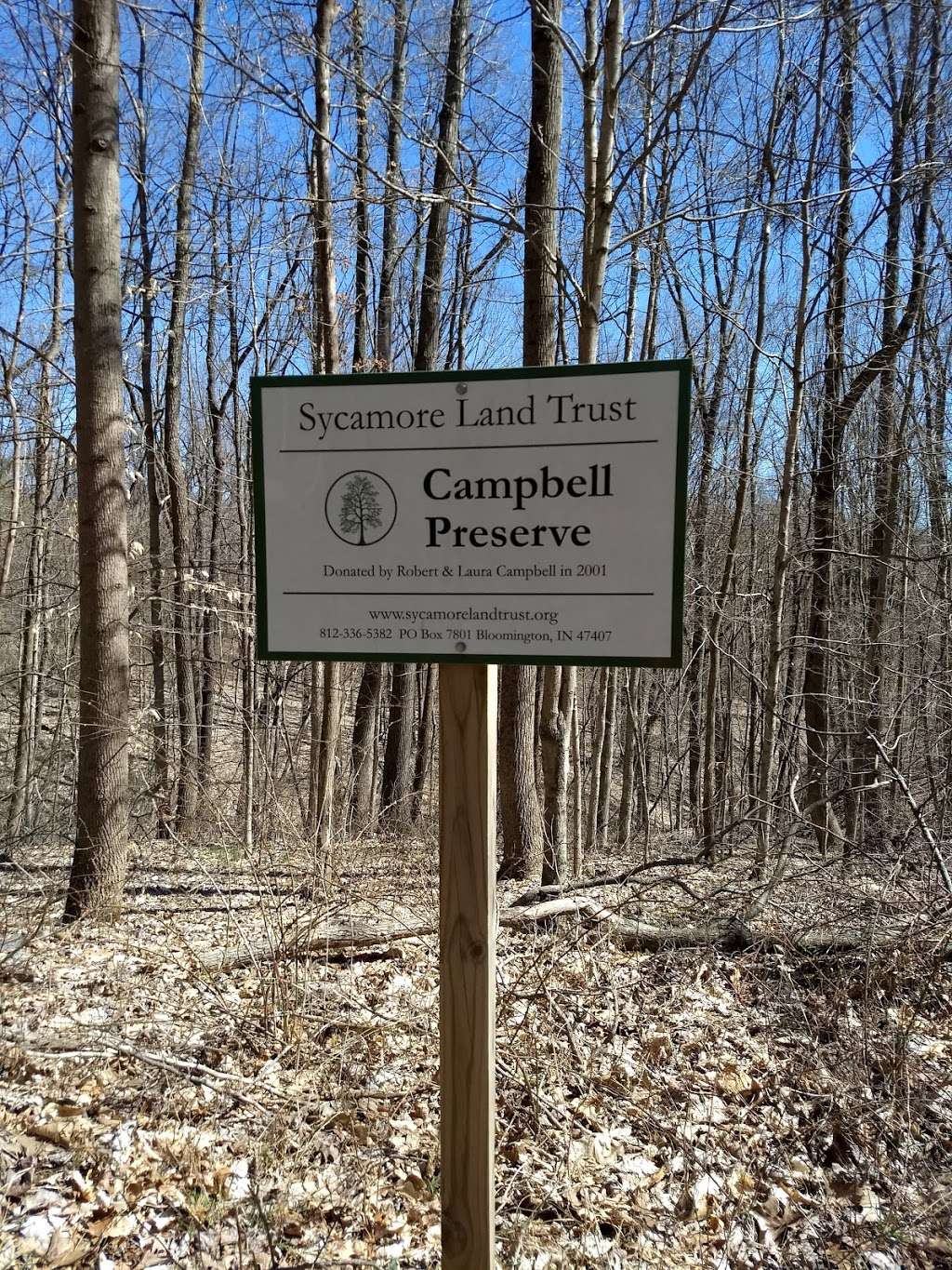 Campbell Preserve | N Upper Birdie Galyan Rd, Bloomington, IN 47408, USA | Phone: (812) 336-5382
