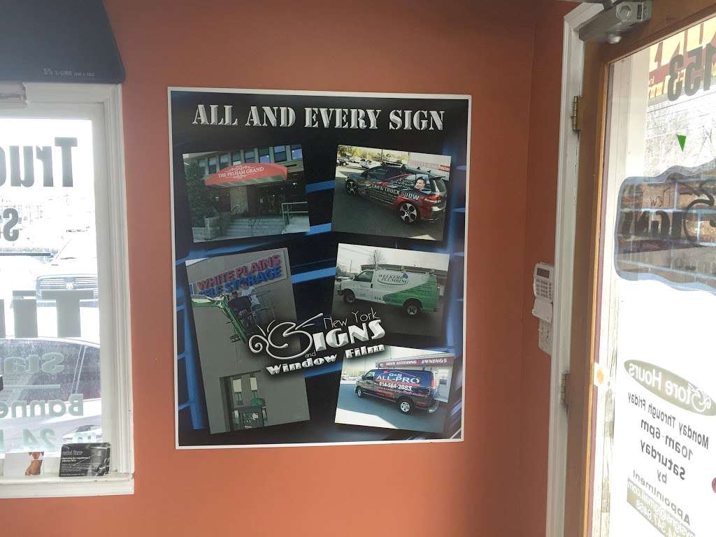 New York Signs and Window Film | 145 N Saw Mill River Rd, Elmsford, NY 10523 | Phone: (914) 347-8468