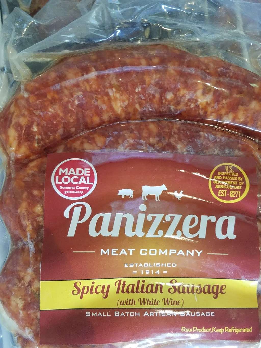 Panizzera Meat Co | 3905 Main St, Occidental, CA 95465, USA | Phone: (707) 874-9770