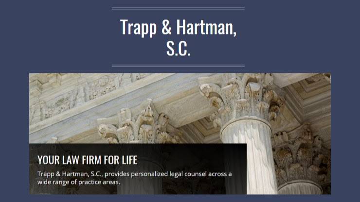 Trapp & Hartman, S.C. | 19395 W Capitol Dr #201, Brookfield, WI 53045, USA | Phone: (262) 783-2700