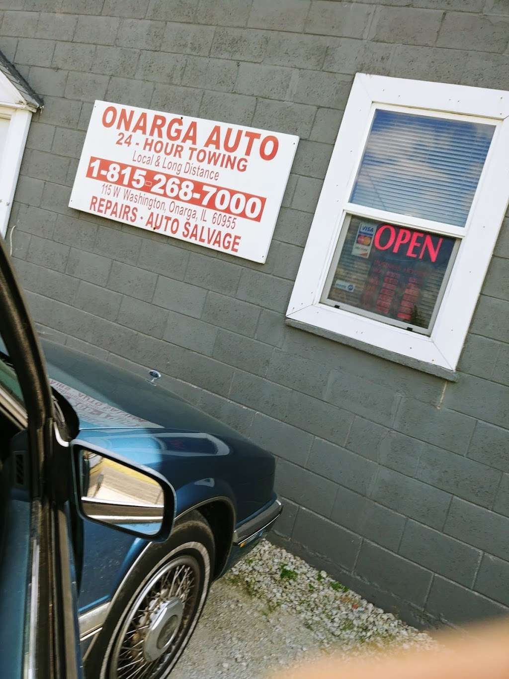 Onarga Auto Repair | 115 E Washington Ave, Onarga, IL 60955, USA | Phone: (815) 268-7000