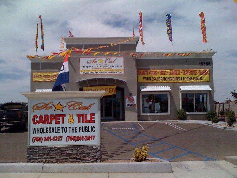 SO CAL CARPET & TILE | 15788 Bear Valley Rd, Victorville, CA 92395, USA | Phone: (760) 241-1217