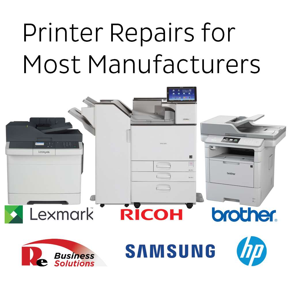 RE Business Solutions - Computer Printer Repair & Supplies | 1980 Old Cuthbert Rd, Cherry Hill, NJ 08034, USA | Phone: (800) 533-9949