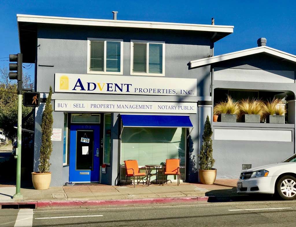 Advent Properties, Inc. | 1600 MacArthur Blvd, Oakland, CA 94602 | Phone: (510) 250-7918