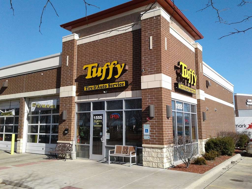 Tuffy Tire & Auto Service Center | 1555 US-34, Oswego, IL 60543, USA | Phone: (630) 898-6220