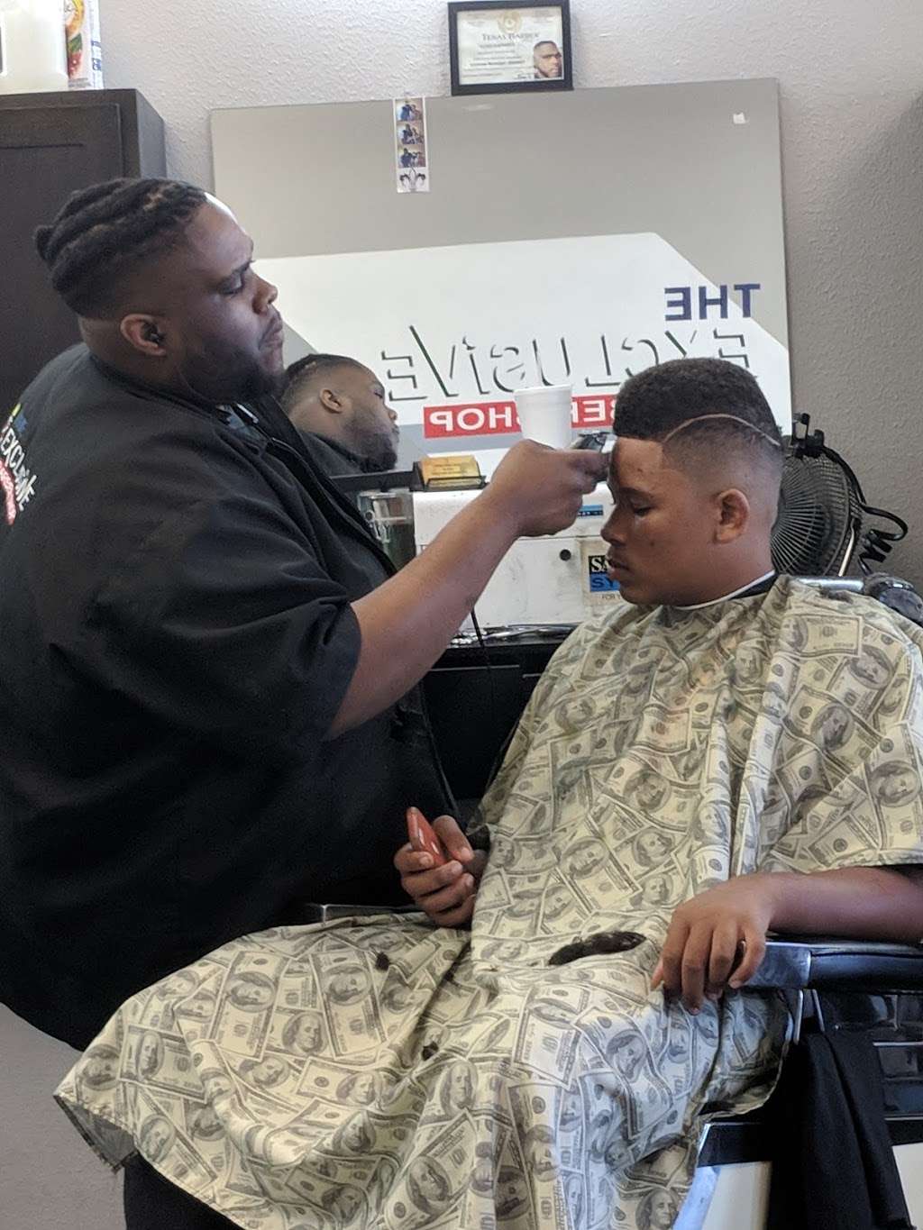 The Exclusive Barber Shop | 17007 Farm to Market Rd 529, Houston, TX 77095, USA | Phone: (281) 858-8199