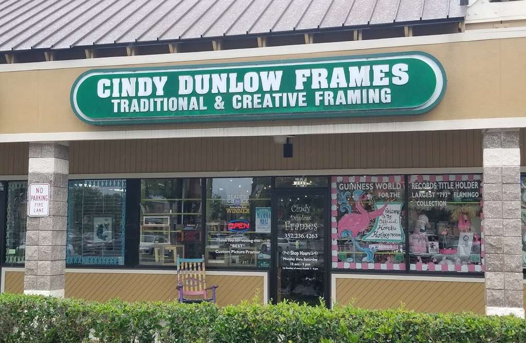 Cindy Dunlow Frames | 4901 E Silver Springs Blvd # 701, Ocala, FL 34470, USA | Phone: (352) 236-4263