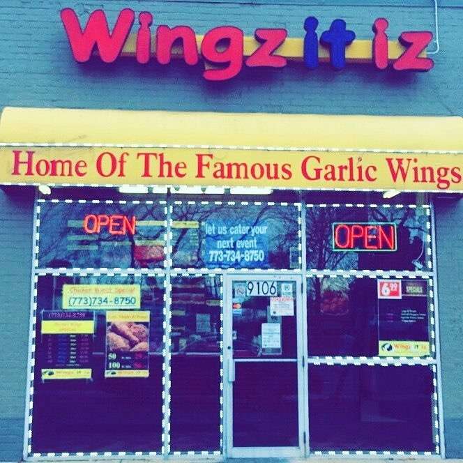 Wingz It Iz | 9106 S Stony Island Ave, Chicago, IL 60617, USA | Phone: (773) 734-8750