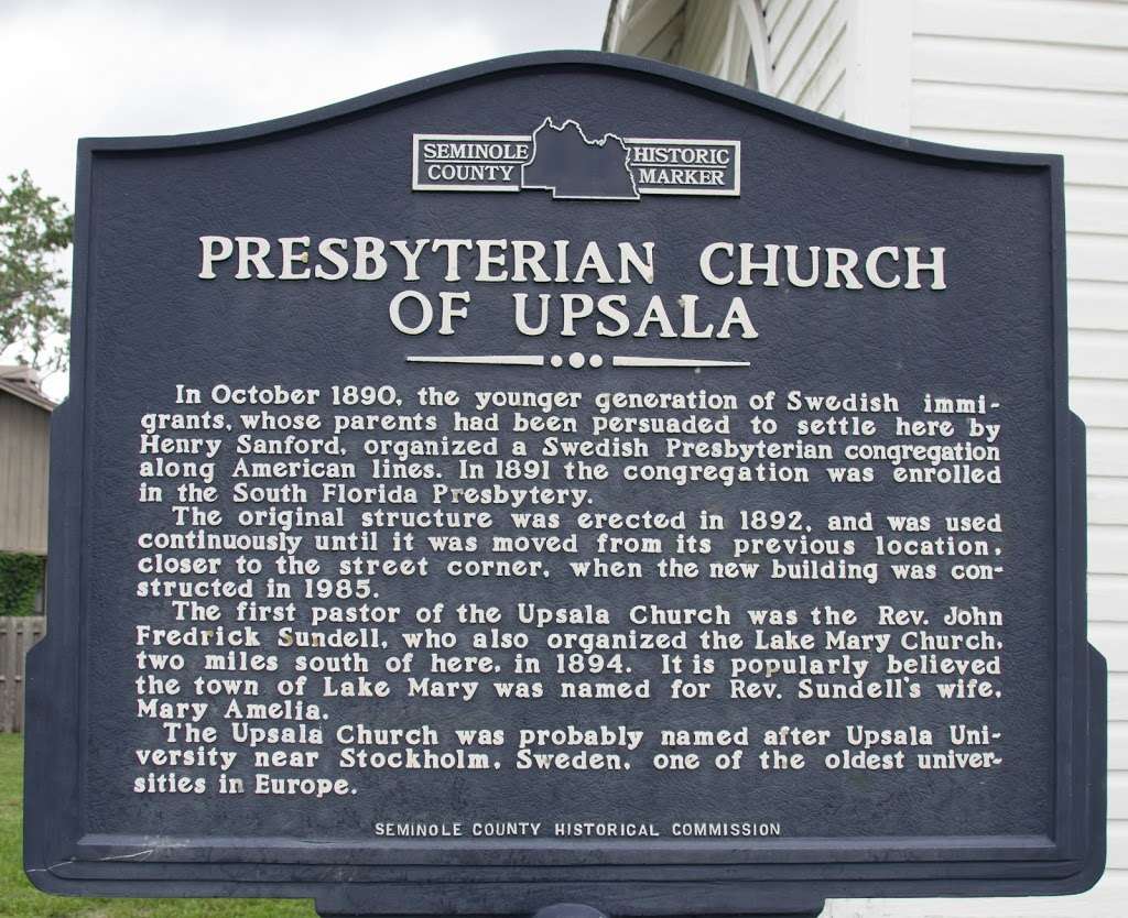 Upsala Presbyterian | 101 Upsala Rd, Sanford, FL 32771 | Phone: (407) 330-2635