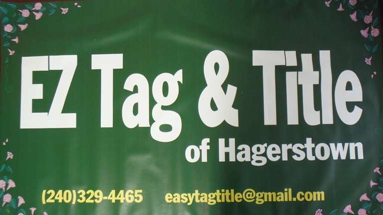 EZ Tag & Title of Hagerstown | 20134 National Pike, Hagerstown, MD 21740, USA | Phone: (240) 329-4465