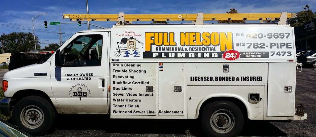 Full Nelson Plumbing, Inc. | 1628 N Corrington Ave, Kansas City, MO 64120 | Phone: (816) 420-9697