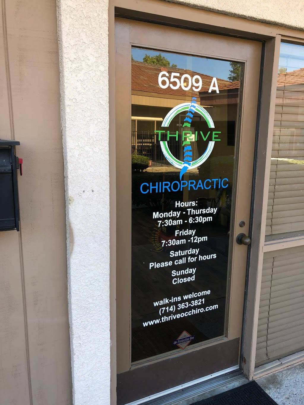 Thrive Chiropractic | 6509 E, Serrano Ave # A, Anaheim, CA 92807, USA | Phone: (714) 363-3821