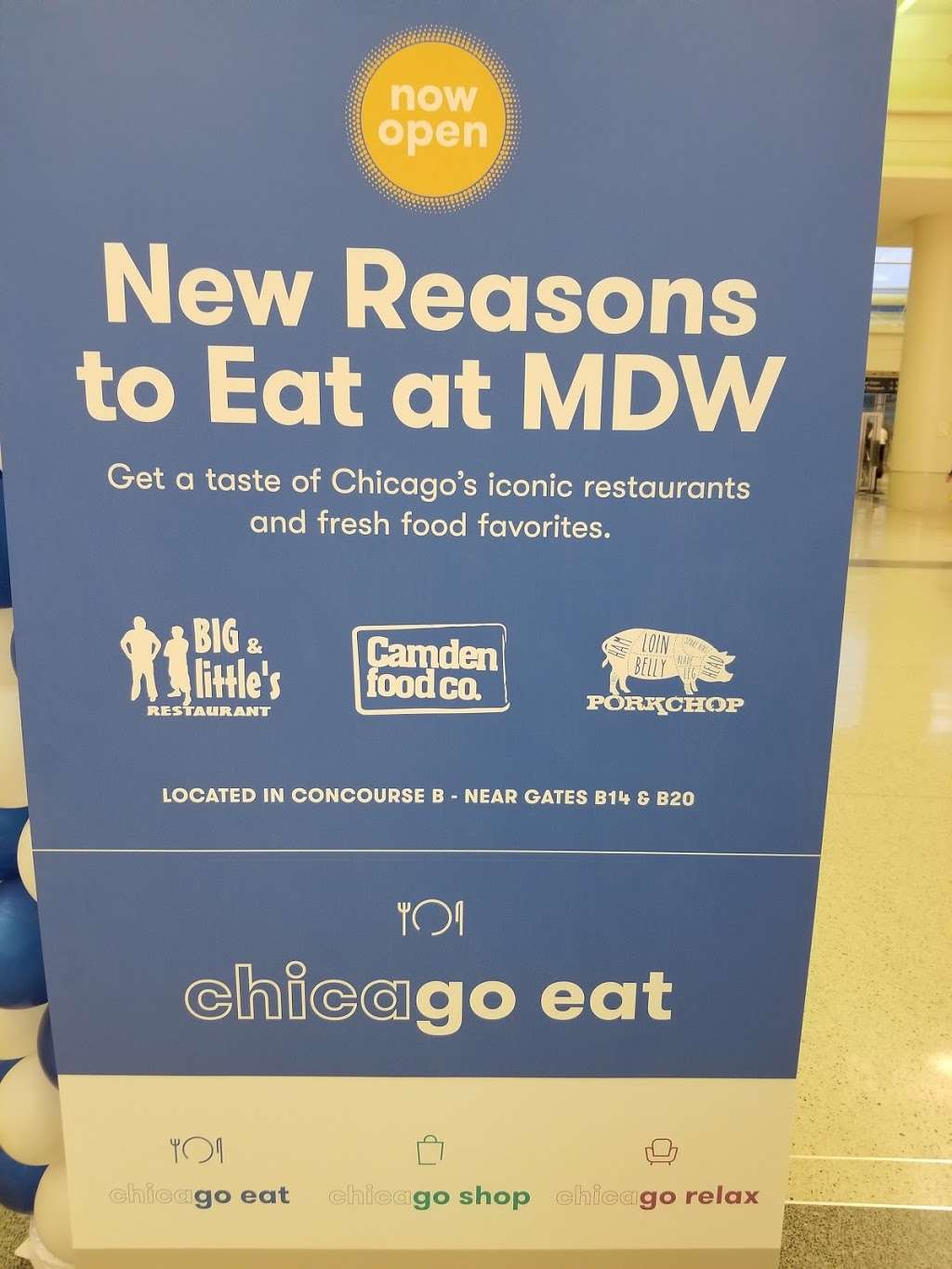 Camden Food Co. | Midway International Airport, S Cicero Ave, Chicago, IL 60629, USA