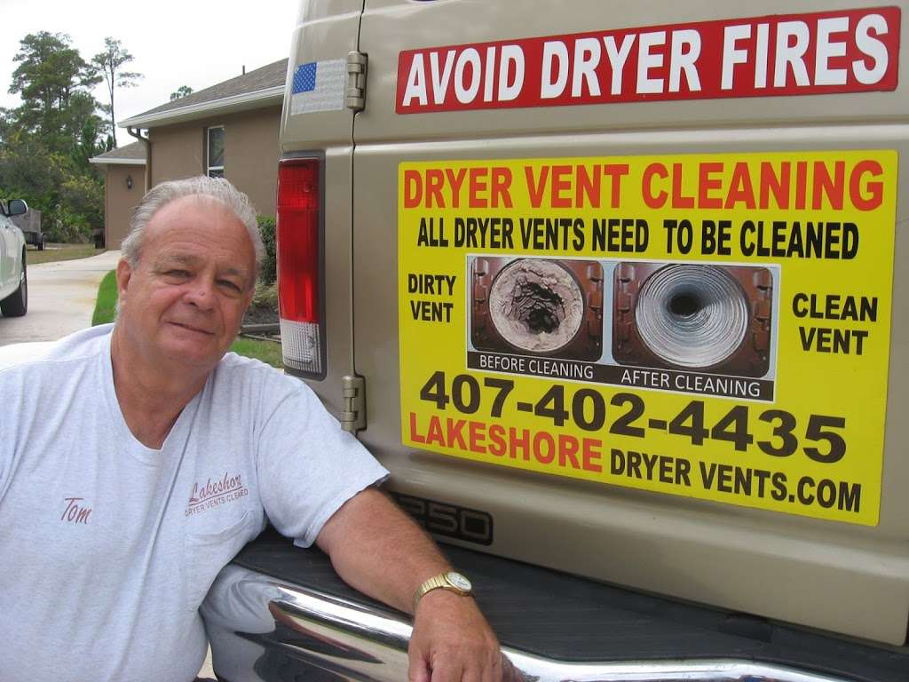 Lakeshore DRYER VENT CLEANING - LINT REMOVAL Service | 111 Pine Side Dr, DeBary, FL 32713, USA | Phone: (407) 402-4435