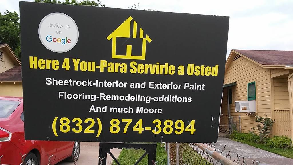 Here 4 You-Para Servirle a Usted | 4122 Sayers St, Houston, TX 77026, USA | Phone: (832) 874-3894