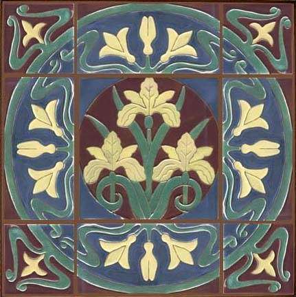 Feature Tile Hand-Painted | 1001 Hidden Valley Rd, Soquel, CA 95073, USA | Phone: (831) 475-4602