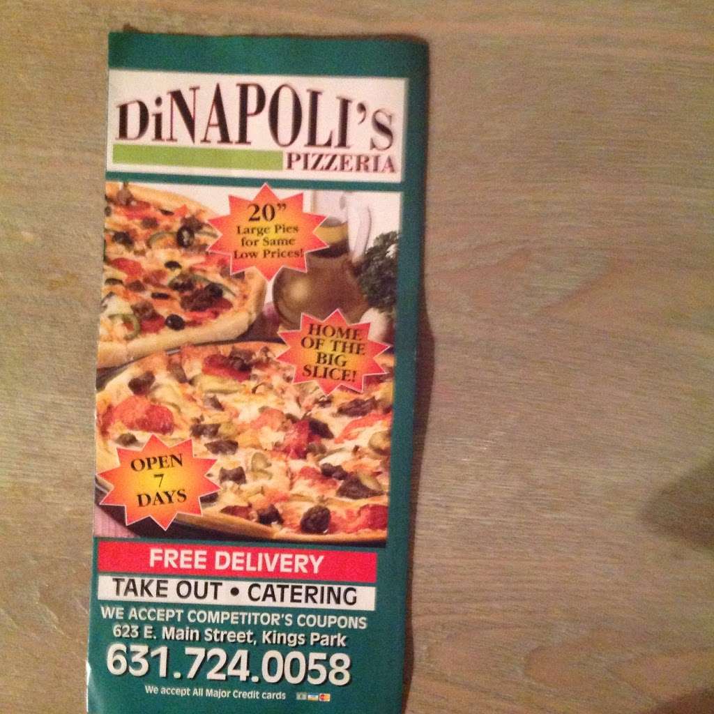 Di Napolis Pizza | 623 E Main St, Kings Park, NY 11754, USA | Phone: (631) 724-0058